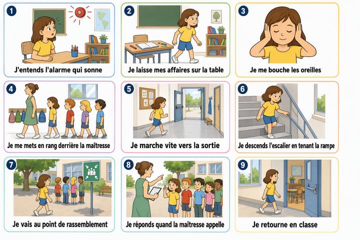 Aperçu de la séquence L’exercice incendie, sans surprise