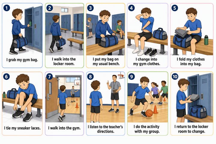 Preview: Gym class and the locker room