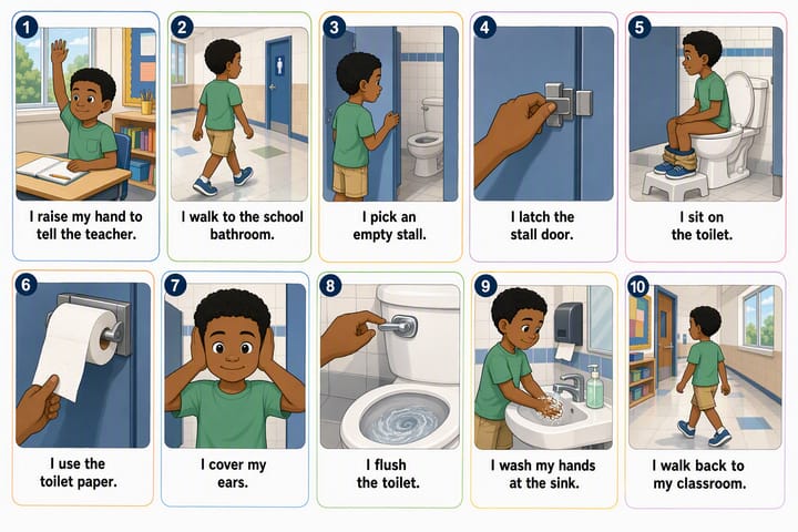 Preview: Daring to use the bathroom at school
