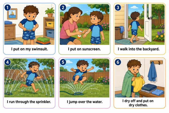 Preview: Playing in the sprinkler