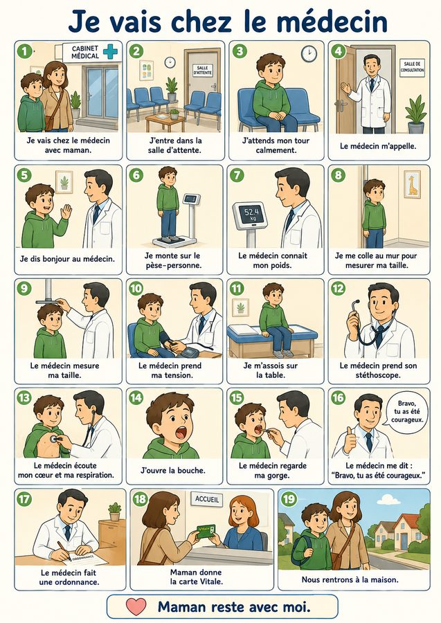 Aperçu Je vais chez le doc, je reste cool