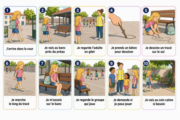 Aperçu de la séquence La récréation, quand rien n’est organisé