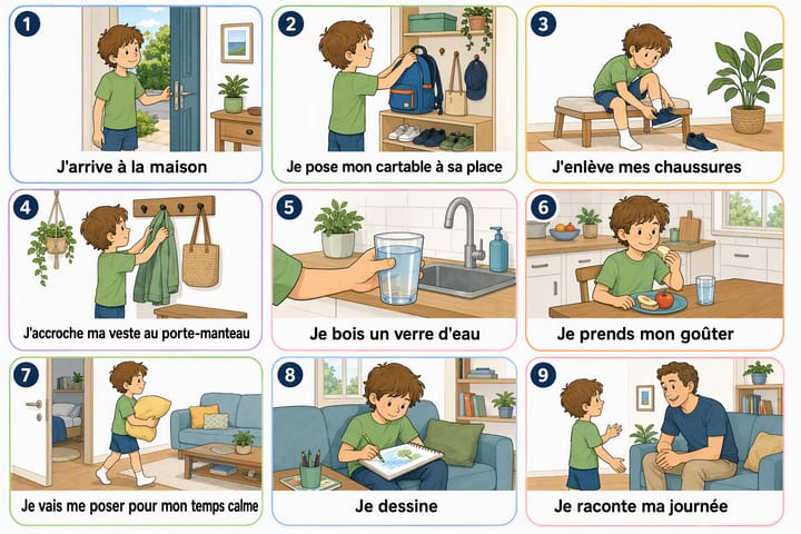Aperçu de la séquence Le retour à la maison : le temps calme d’abord
